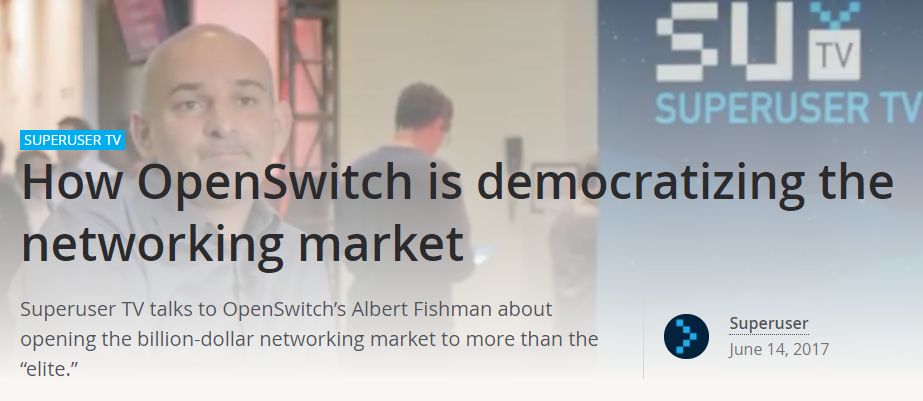 How OpenSwitch is democratizing the networking market